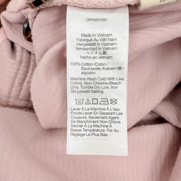 Madewell Oversized Corduroy Yorkway Shirt Jacket Size S Wisteria Dove Pink Fall - Picture 12 of 16